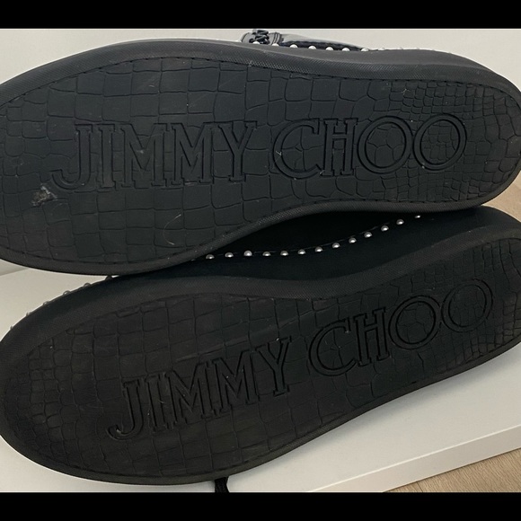 Jimmy Choo Mens Argyle Sneakers - Picture 6 of 7